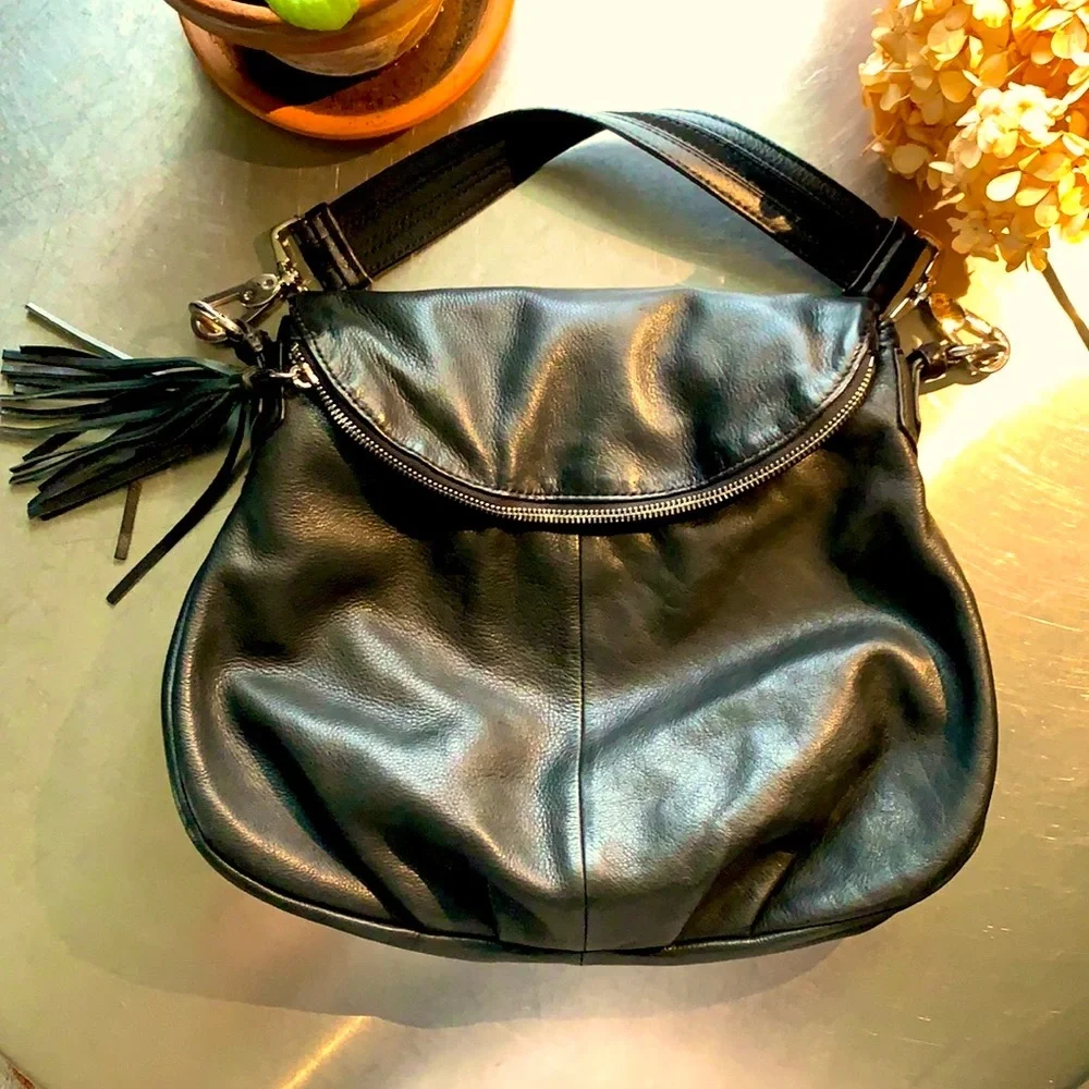 margot LEATHER HOBO